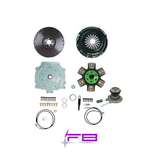 GM LS to CD009/JK/1EA Transmission Adapter Bundle