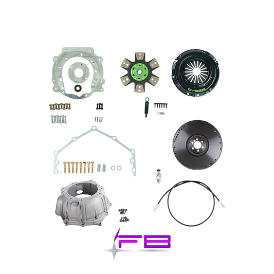 GM SBC to AR5 Transmission Adapter Bundle