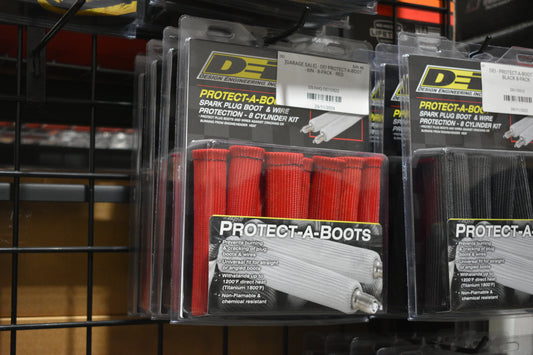[GARAGE SALE] - DEI Protect-A-Boot - 6in - 8-pack - Red