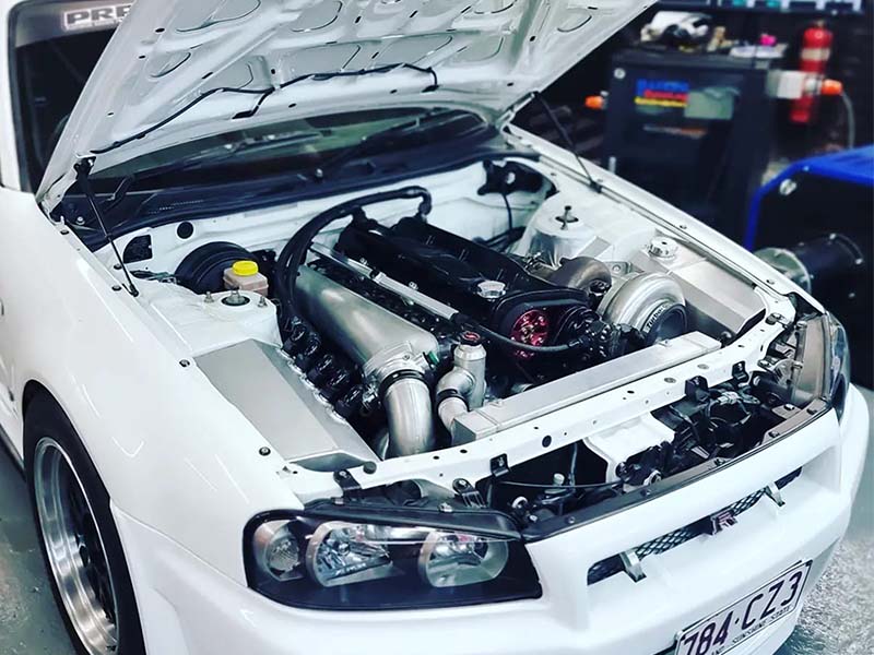 Plazmaman - RB26 GT-R Full Billet Runner Inlet Manifold - 6 Injector