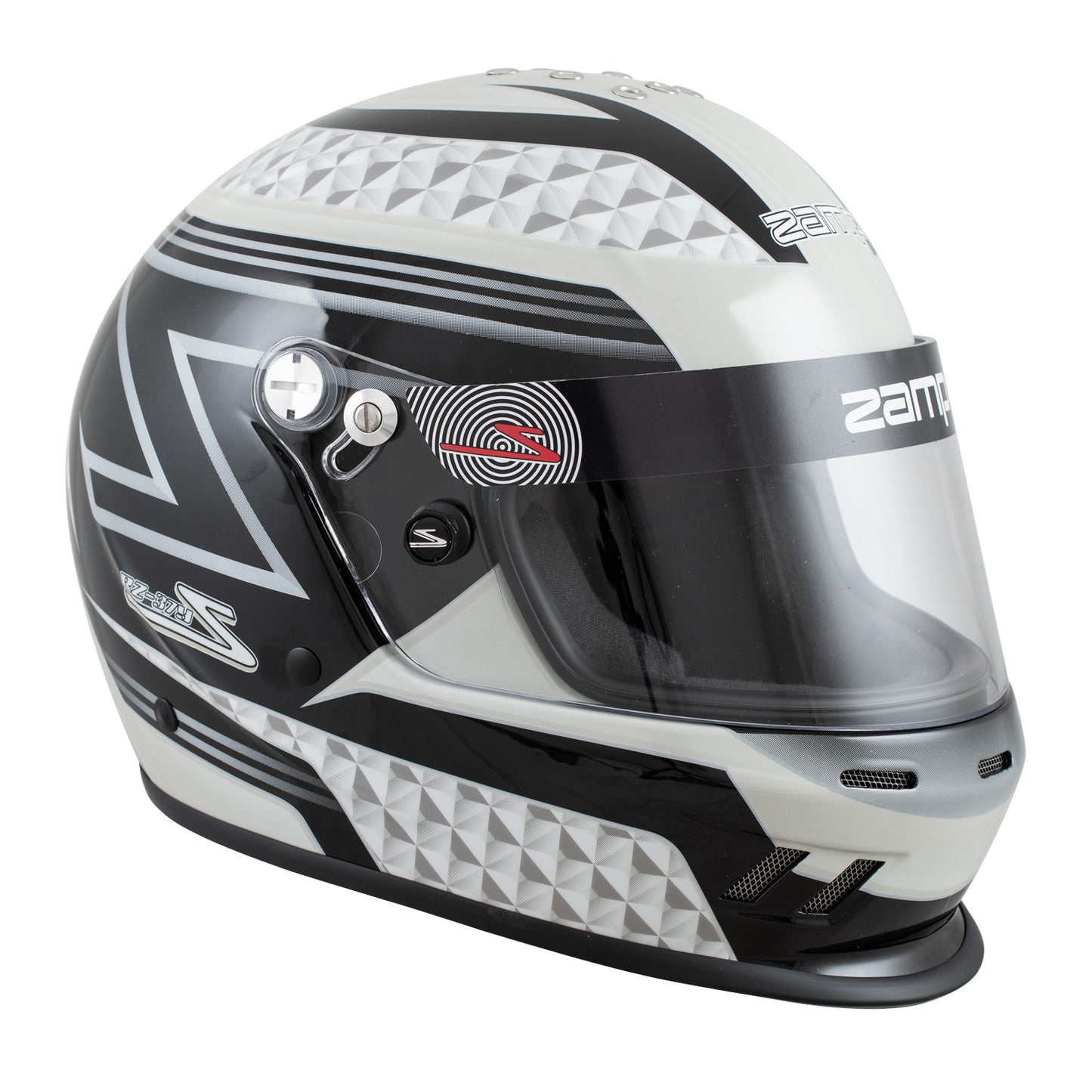 Zamp RZ-37Y SFI 24.1 Helmet Z20 Series Shield Black/Gray 54cm