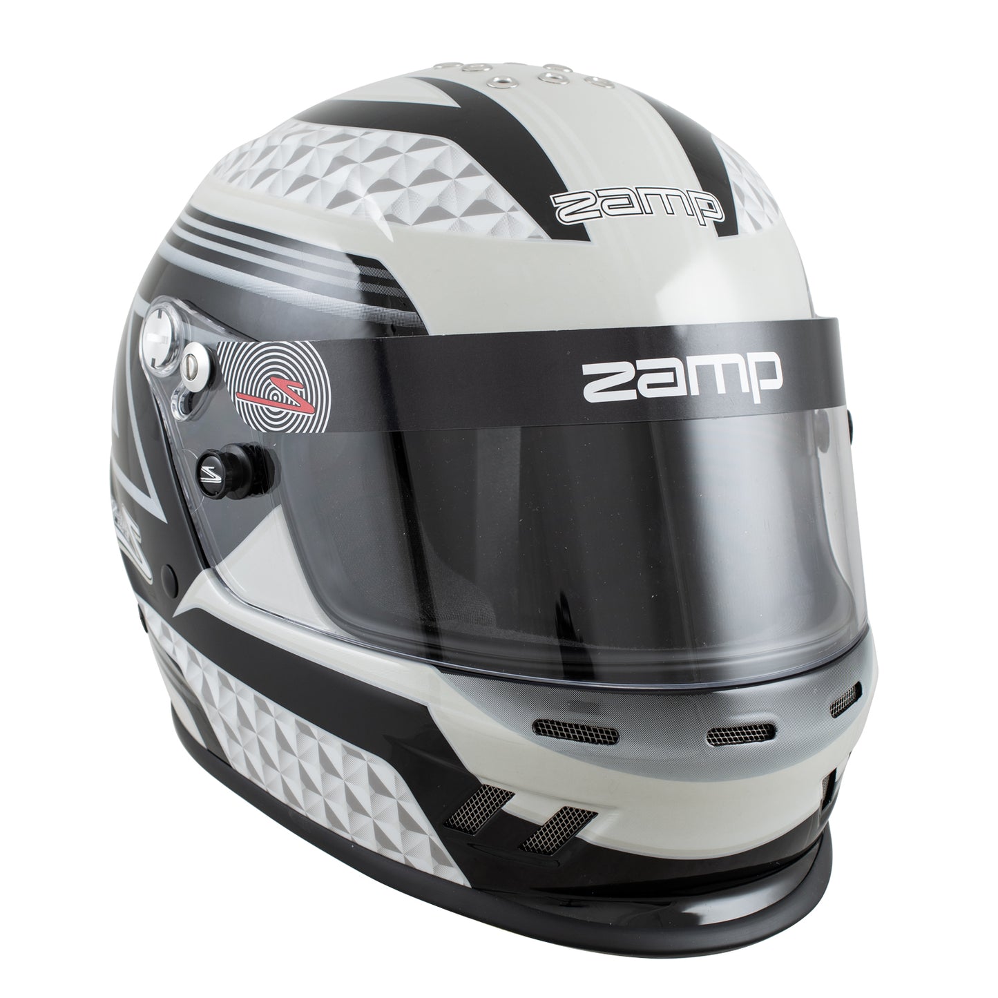 Zamp RZ-37Y SFI 24.1 Helmet Z20 Series Shield Black/Gray 54cm