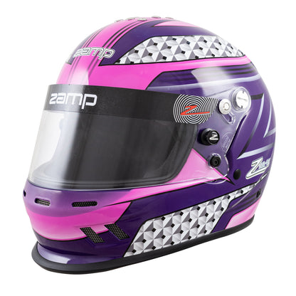 Zamp RZ-37Y SFI 24.1Helmet Z20 Series Shield Pink/Purple 56cm