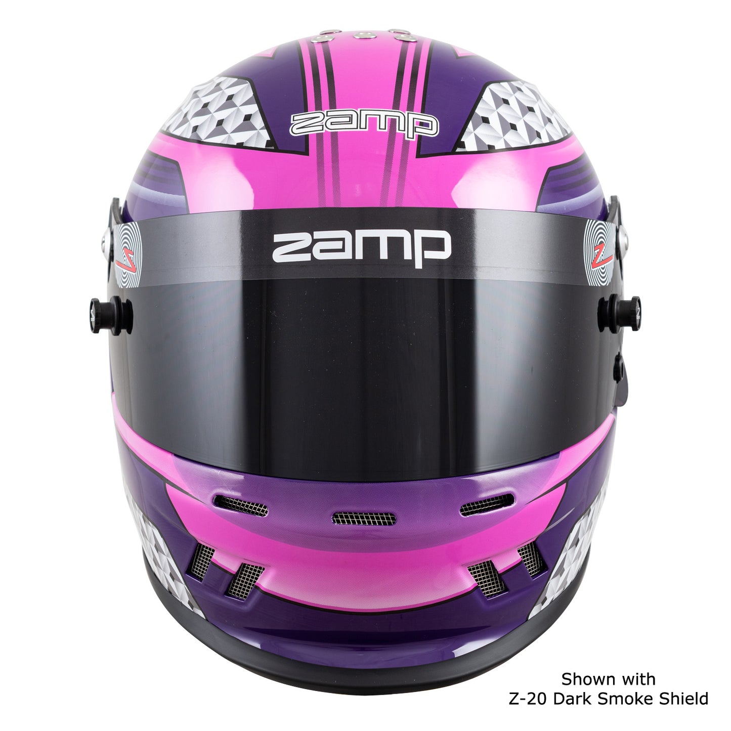 Zamp RZ-37Y SFI 24.1Helmet Z20 Series Shield Pink/Purple 56cm