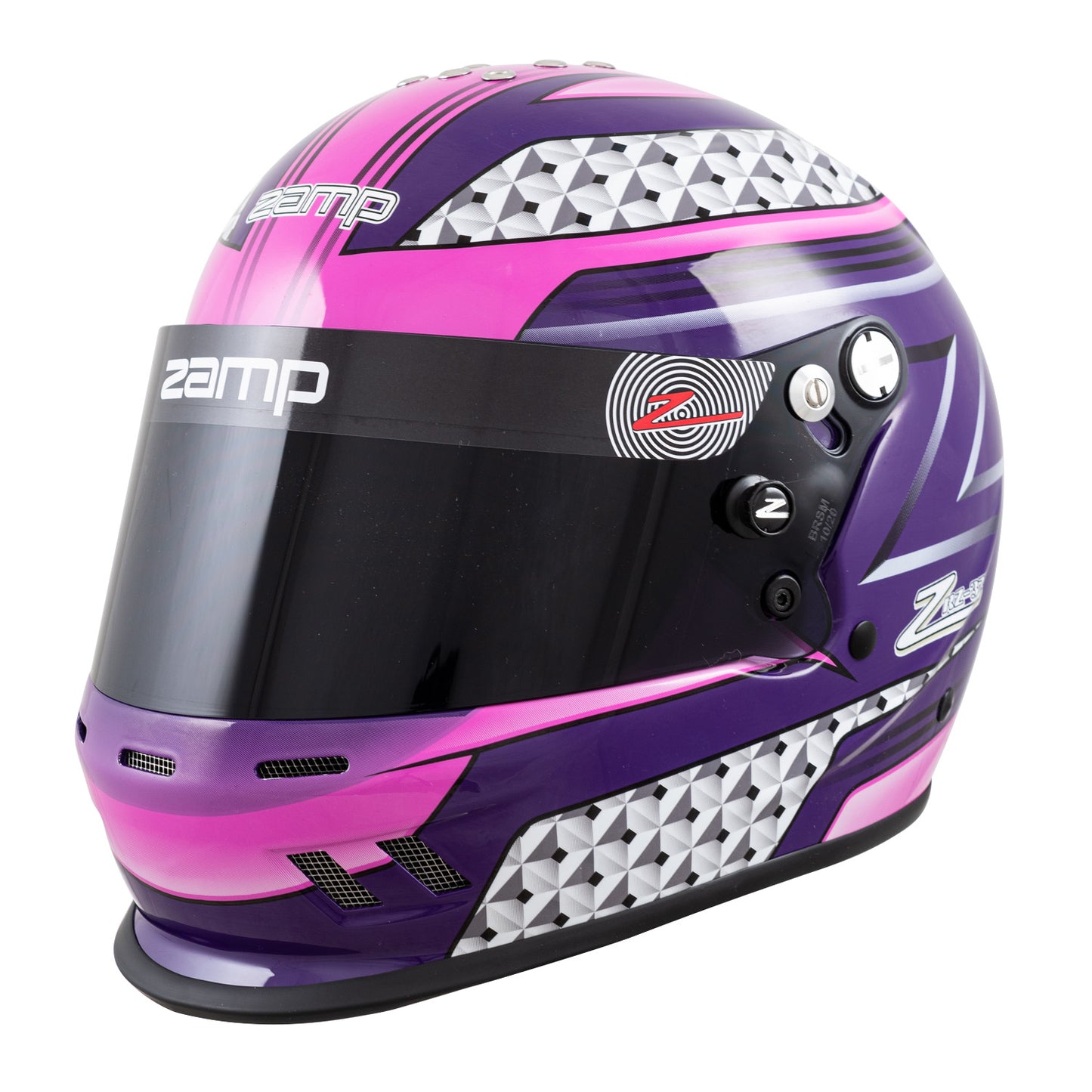 Zamp RZ-37Y SFI 24.1Helmet Z20 Series Shield Pink/Purple 56cm