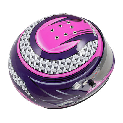 Zamp RZ-37Y SFI 24.1Helmet Z20 Series Shield Pink/Purple 56cm