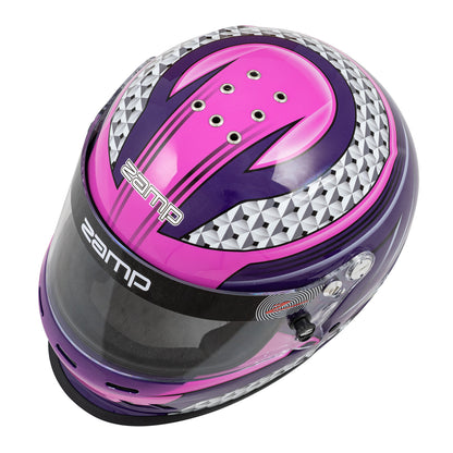 Zamp RZ-37Y SFI 24.1Helmet Z20 Series Shield Pink/Purple 56cm