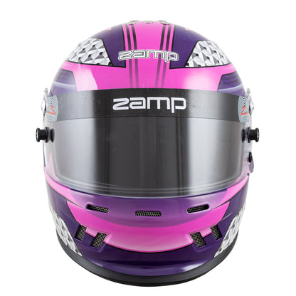 Zamp RZ-37Y SFI 24.1Helmet Z20 Series Shield Pink/Purple 56cm