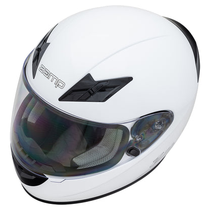 Zamp FS-9 SNELL M2020D /  DOT Z19 Series Shield White XLarge