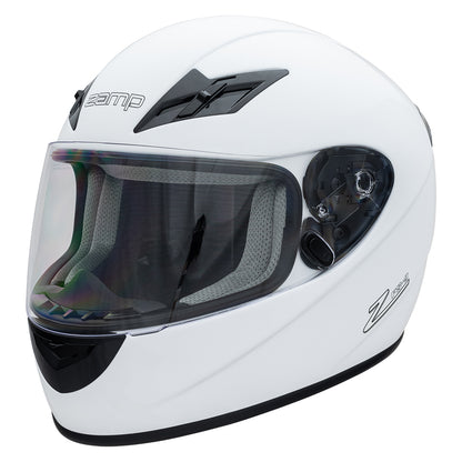 Zamp FS-9 SNELL M2020D /  DOT Z19 Series Shield White XLarge