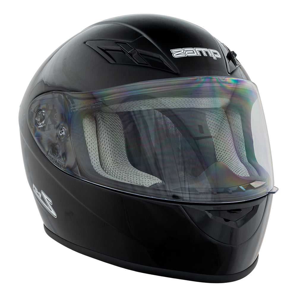 Zamp FS-9 SNELL M2020D / DOT Z19 Series Shield Black XXLarge