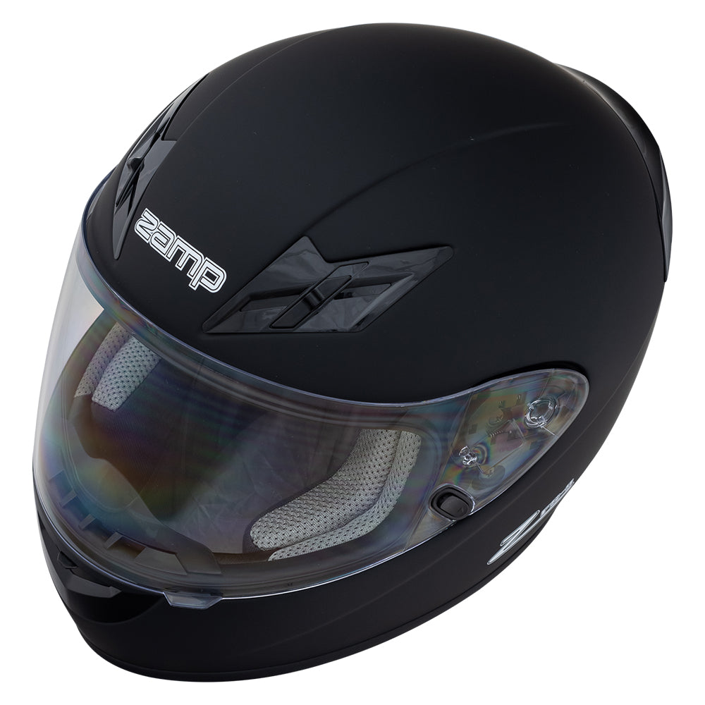 Zamp FS-9 SNELL M2020D / DOT Z19 Series Shield Matte Black XLarge