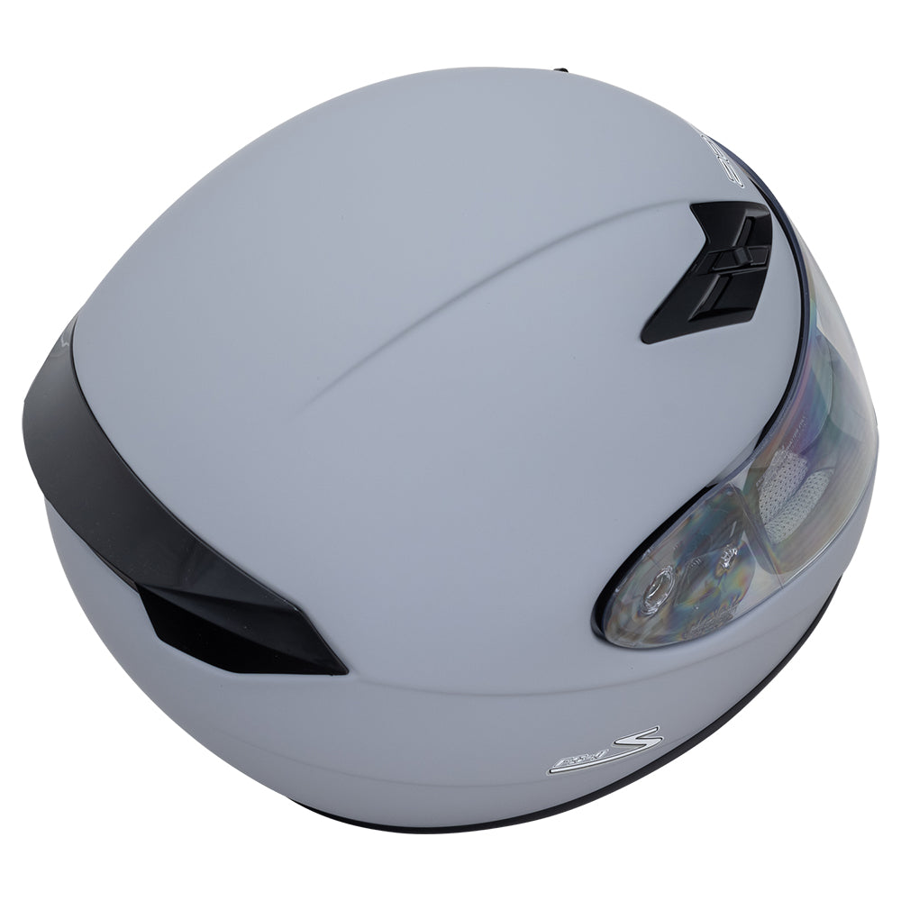 Zamp FS-9 SNELL M2020D / DOT Z19 Series Shield Matte Gray XLarge