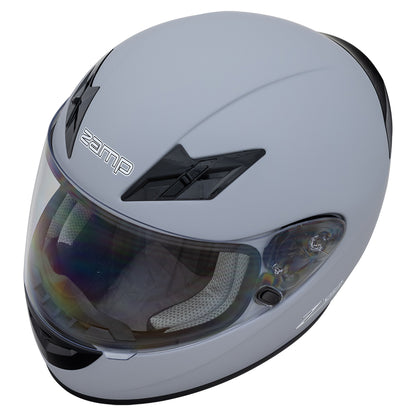 Zamp FS-9 SNELL M2020D / DOT Z19 Series Shield Matte Gray Small