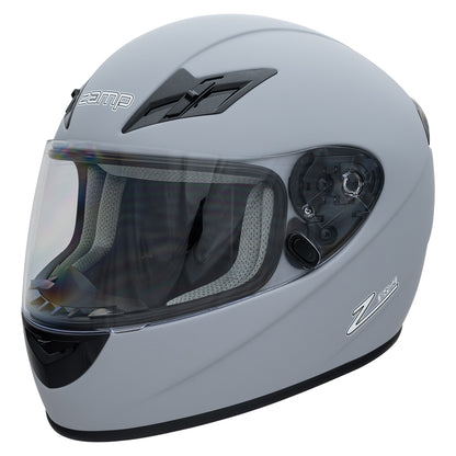Zamp FS-9 SNELL M2020D / DOT Z19 Series Shield Matte Gray Small