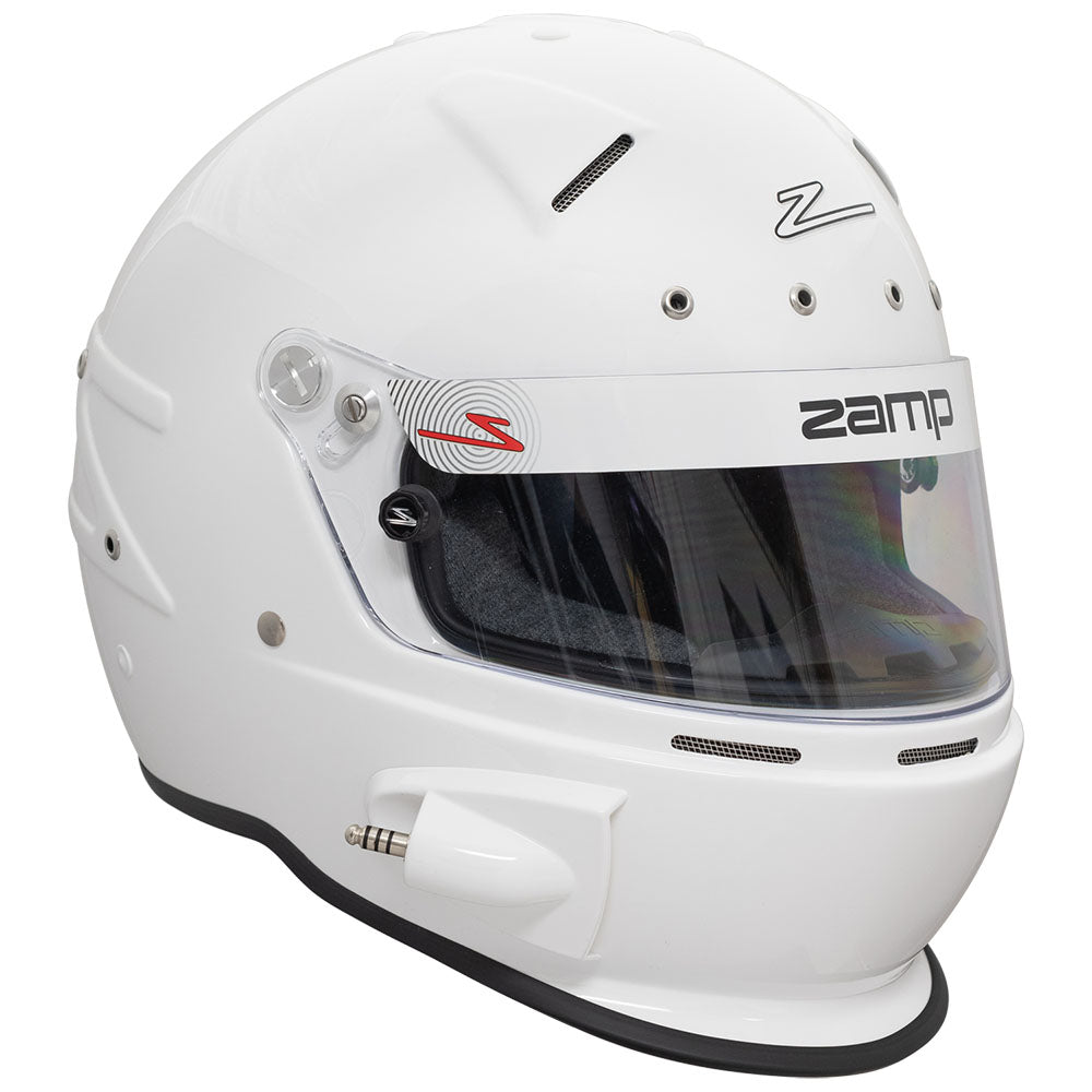 Zamp RZ-70E Switch SNELL SA2020/FIA8859-2015 Helmet Z20 Series Shield  Gloss White Medium