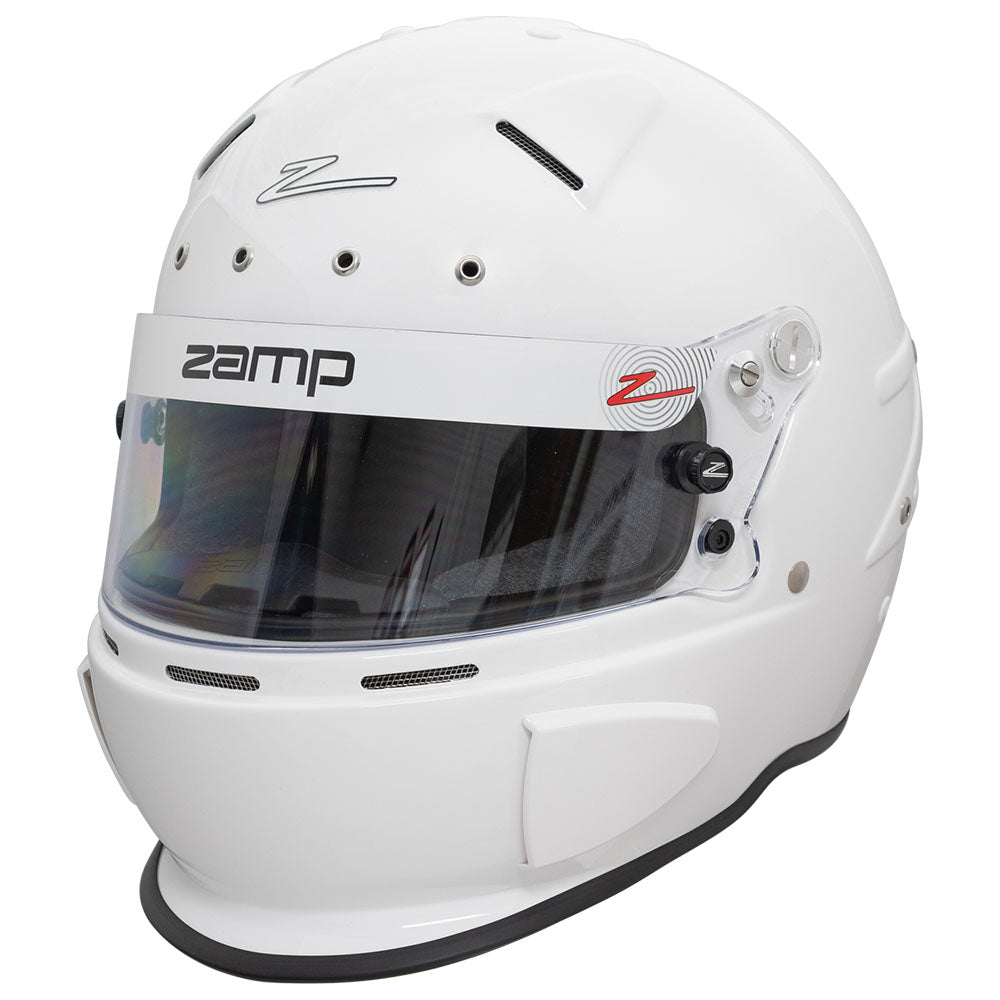 Zamp RZ-70E Switch SNELL SA2020/FIA8859-2015 Helmet Z20 Series Shield  Gloss White Medium