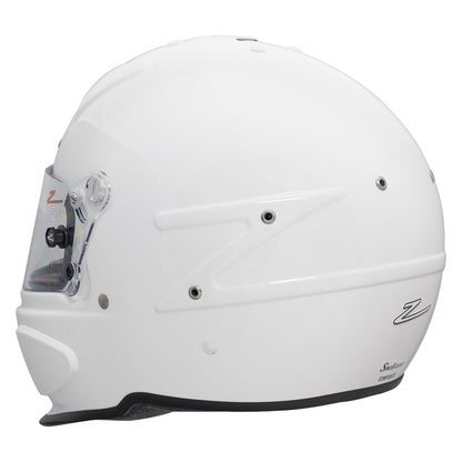 Zamp RZ-70E Switch SNELL SA2020/ FIA8859-2015 Helmet Z20 Series Shield  Gloss White Large