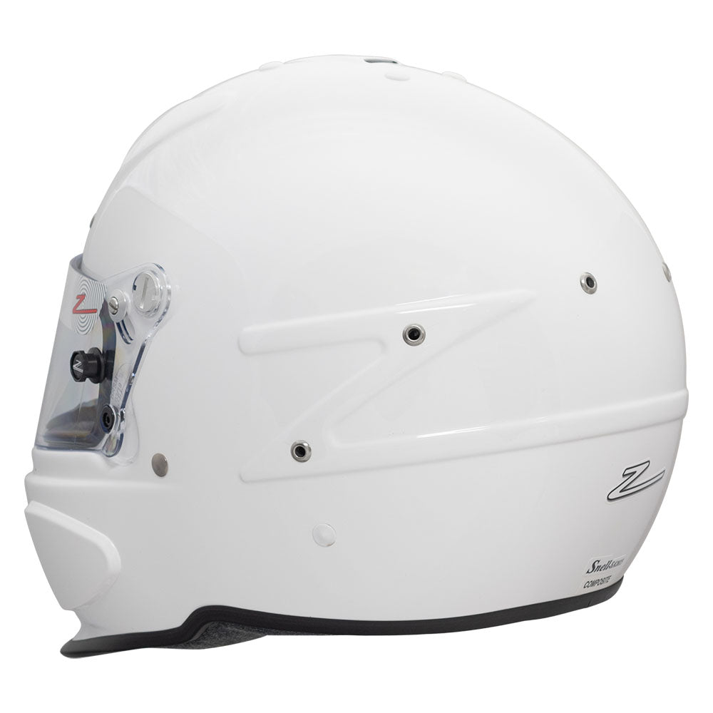 Zamp RZ-70E Switch SNELL SA2020/FIA8859-2015 Helmet Z20 Series Shield  Gloss White Medium