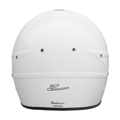 Zamp RZ-70E Switch SNELL SA2020/ FIA8859-2015 Helmet Z20 Series Shield  Gloss White Large