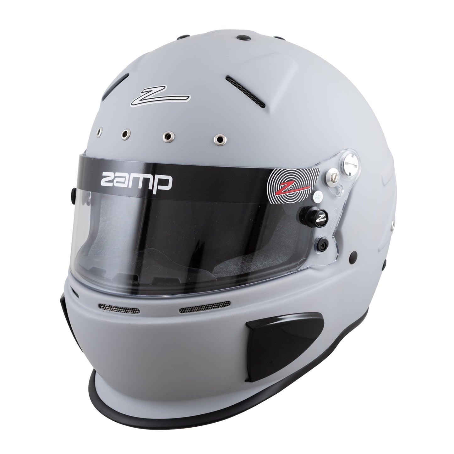 Zamp RZ-70E Switch SNELL SA2020/FIA8859-2015 Helmet Z20 Series Shield  Matte Gray Medium