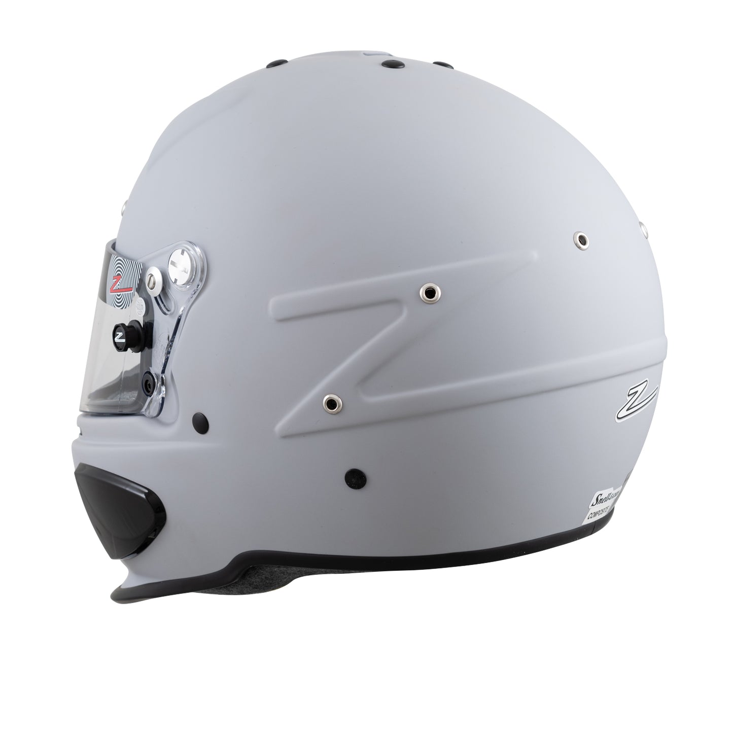 Zamp RZ-70E Switch SNELL SA2020/FIA8859-2015 Helmet Z20 Series Shield  Matte Gray Large