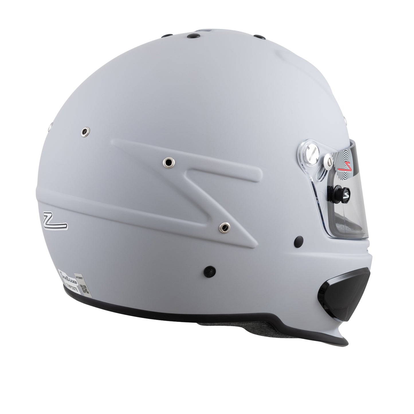 Zamp RZ-70E Switch SNELL SA2020/FIA8859-2015 Helmet Z20 Series Shield  Matte Gray Large
