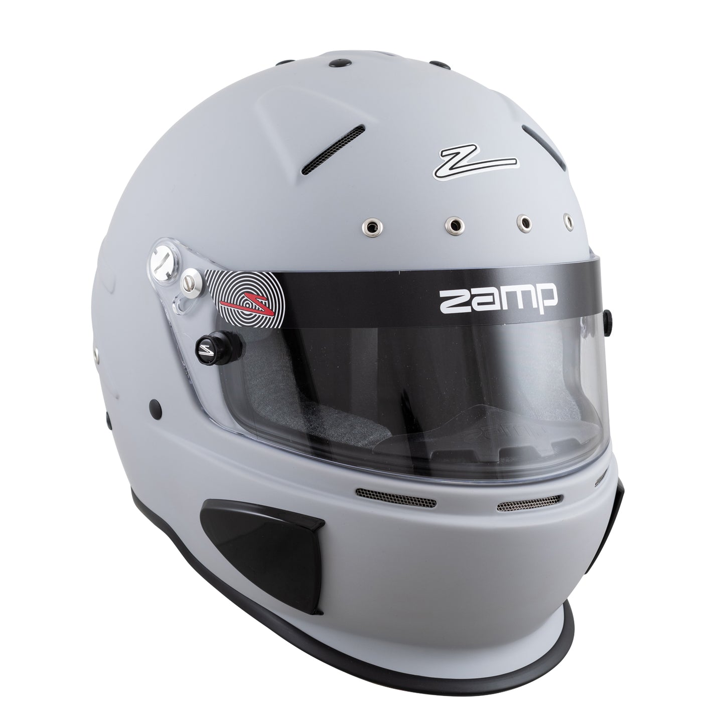 Zamp RZ-70E Switch SNELL SA2020/FIA8859-2015 Helmet Z20 Series Shield  Matte Gray Medium
