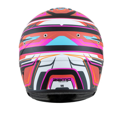 Zamp RZ-70E Switch SNELL SA2020/FIA8859-2015 Helmet Z20 Series Shield  Matte Red/Blk/ Graphic Large