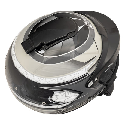 Zamp RL-70E SNELL SA2020/FIA8859-2015 Helmet Black/Gray/Lt Gray X-Large