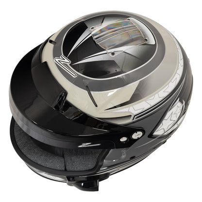 Zamp RL-70E SNELL SA2020/FIA8859-2015 Helmet Black/Gray/Lt Gray X-Large