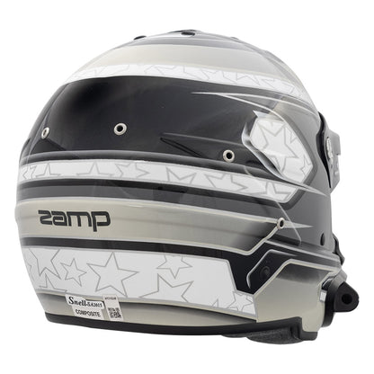 Zamp RL-70E SNELL SA2020/FIA8859-2015 Helmet Black/Gray/Lt Gray Small