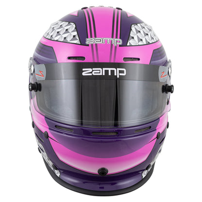 Zamp RZ-62 Aramid Mix SNELL SA2020 Helmet Pink/Purple X-Small