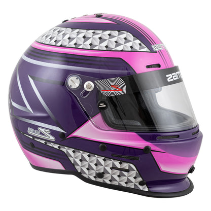 Zamp RZ-62 Aramid Mix SNELL SA2020 Helmet Pink/Purple X-Small