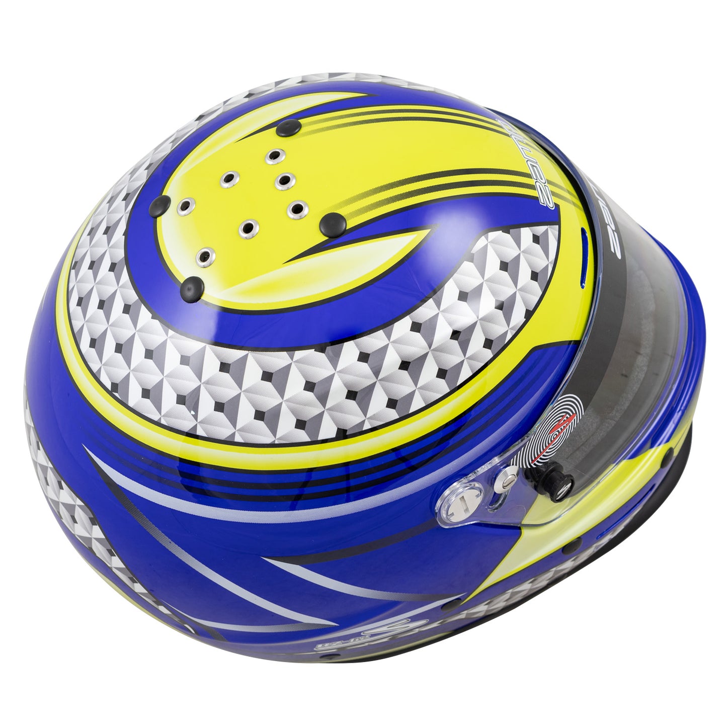 Zamp RZ-62 Aramid Mix SNELL SA2020 Blue/Green X-Small