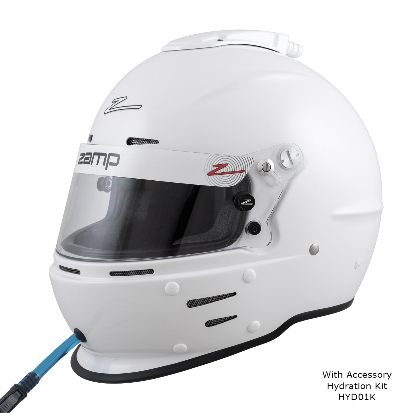 Zamp RZ-62 AIR Aramid SNELL SA2020 Helmet White Medium