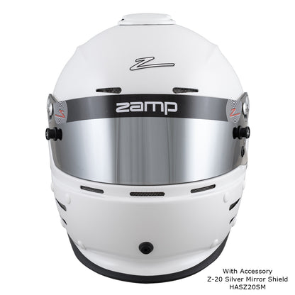 Zamp RZ-62 AIR Aramid SNELL SA2020 Helmet White Medium
