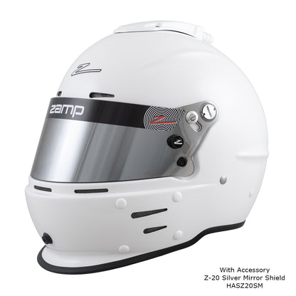 Zamp RZ-62 AIR Aramid SNELL SA2020 Helmet White X-Large