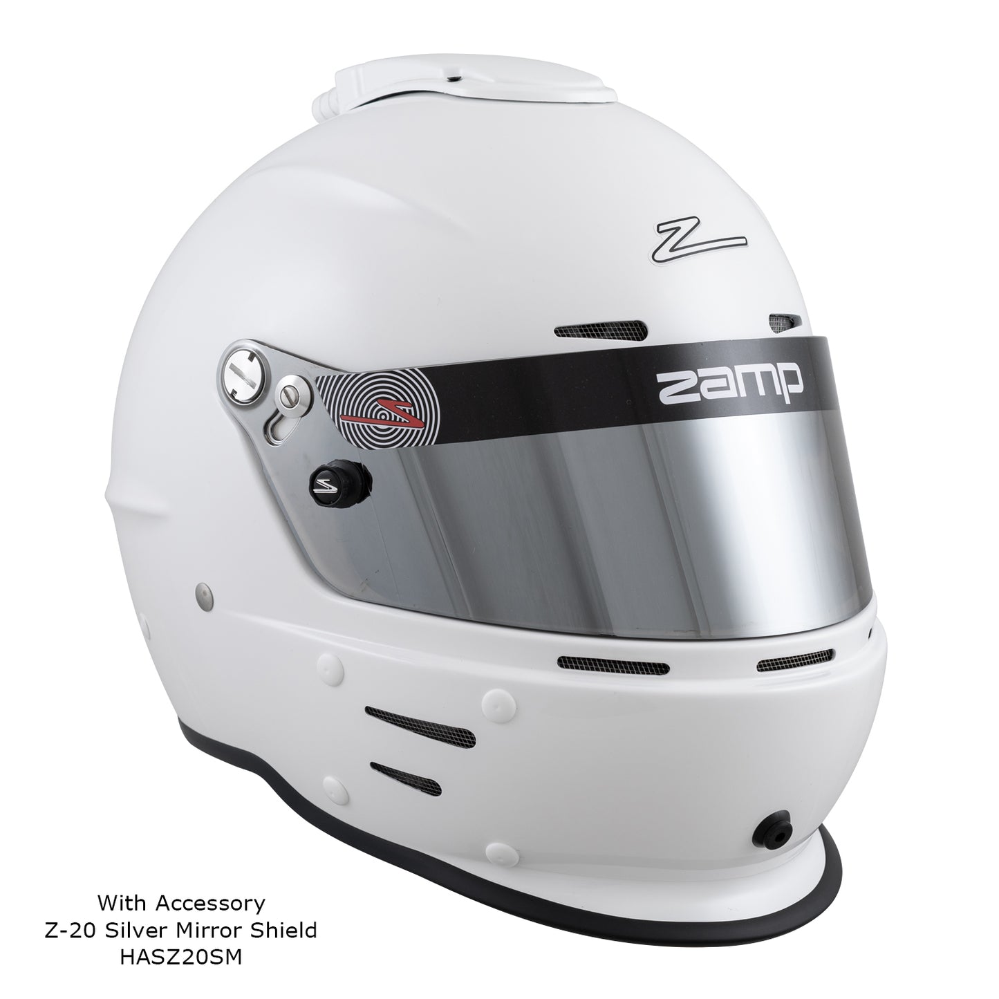 Zamp RZ-62 AIR Aramid SNELL SA2020 Helmet White X-Small