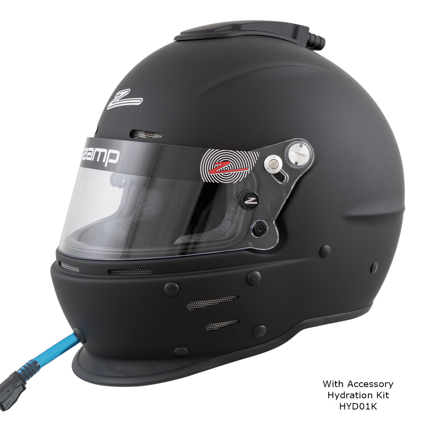 Zamp RZ-62 AIR Aramid SNELL SA2020 Helmet Flat Black Large