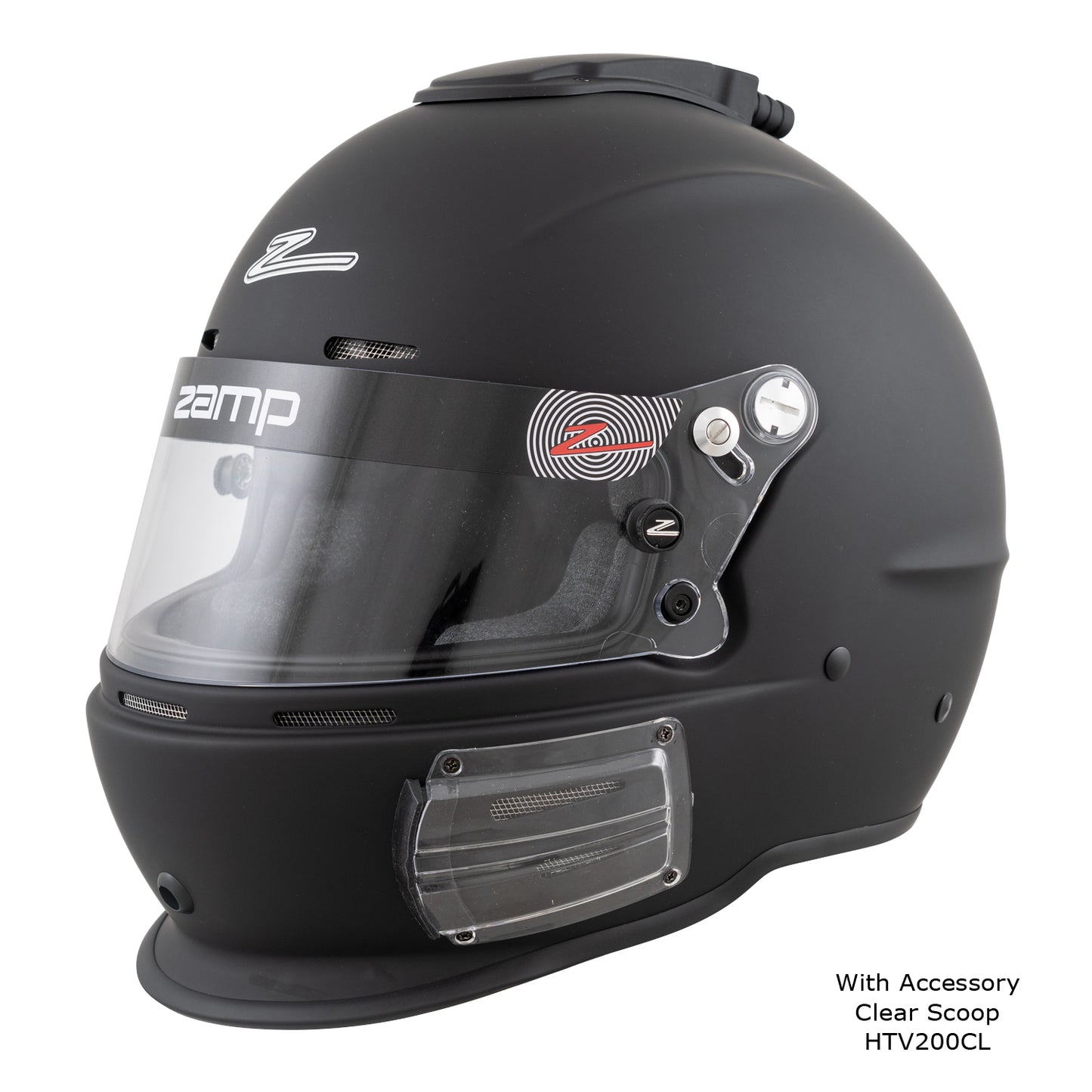 Zamp RZ-62 AIR Aramid SNELL SA2020 Helmet Flat Black Small