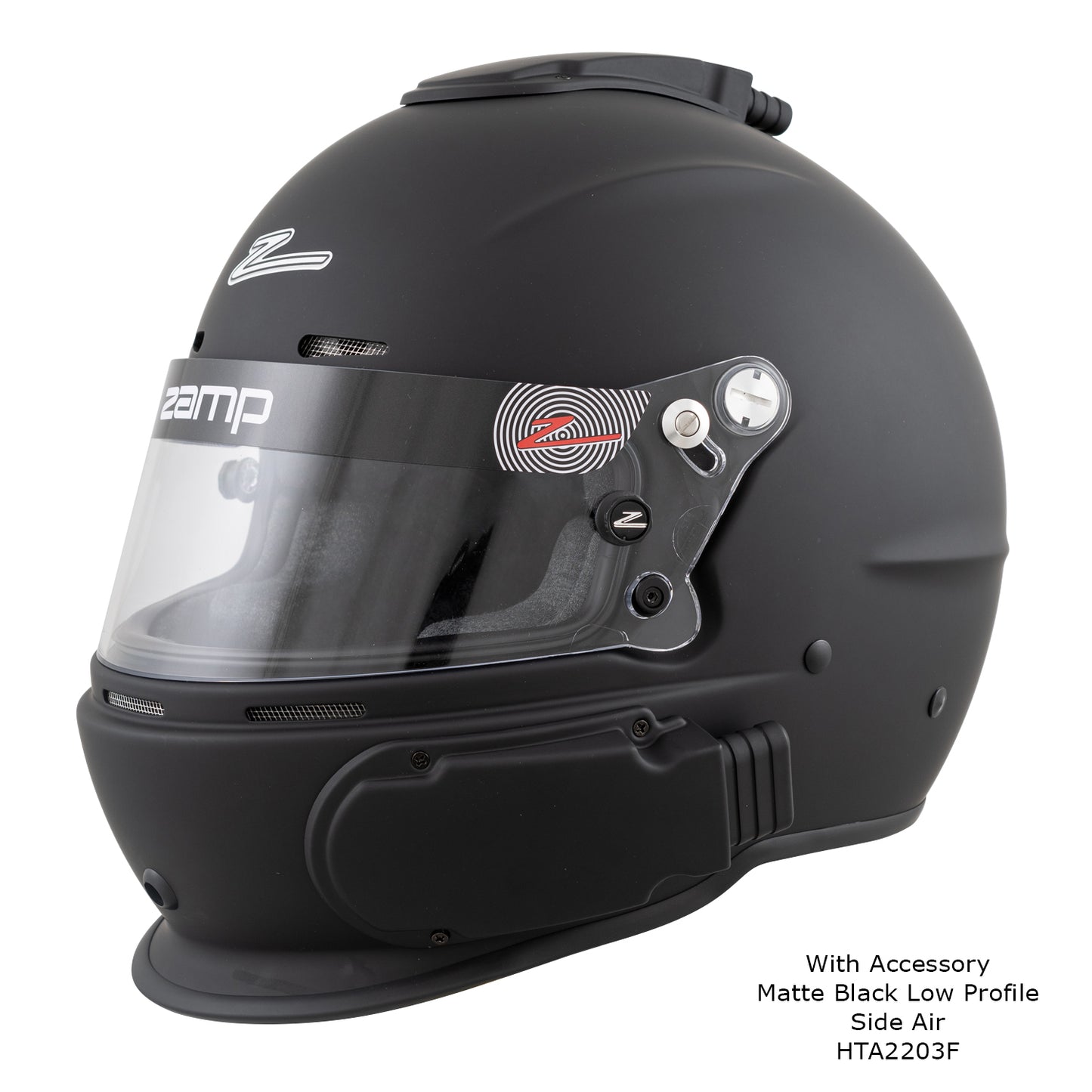 Zamp RZ-62 AIR Aramid SNELL SA2020 Helmet Flat Black Small