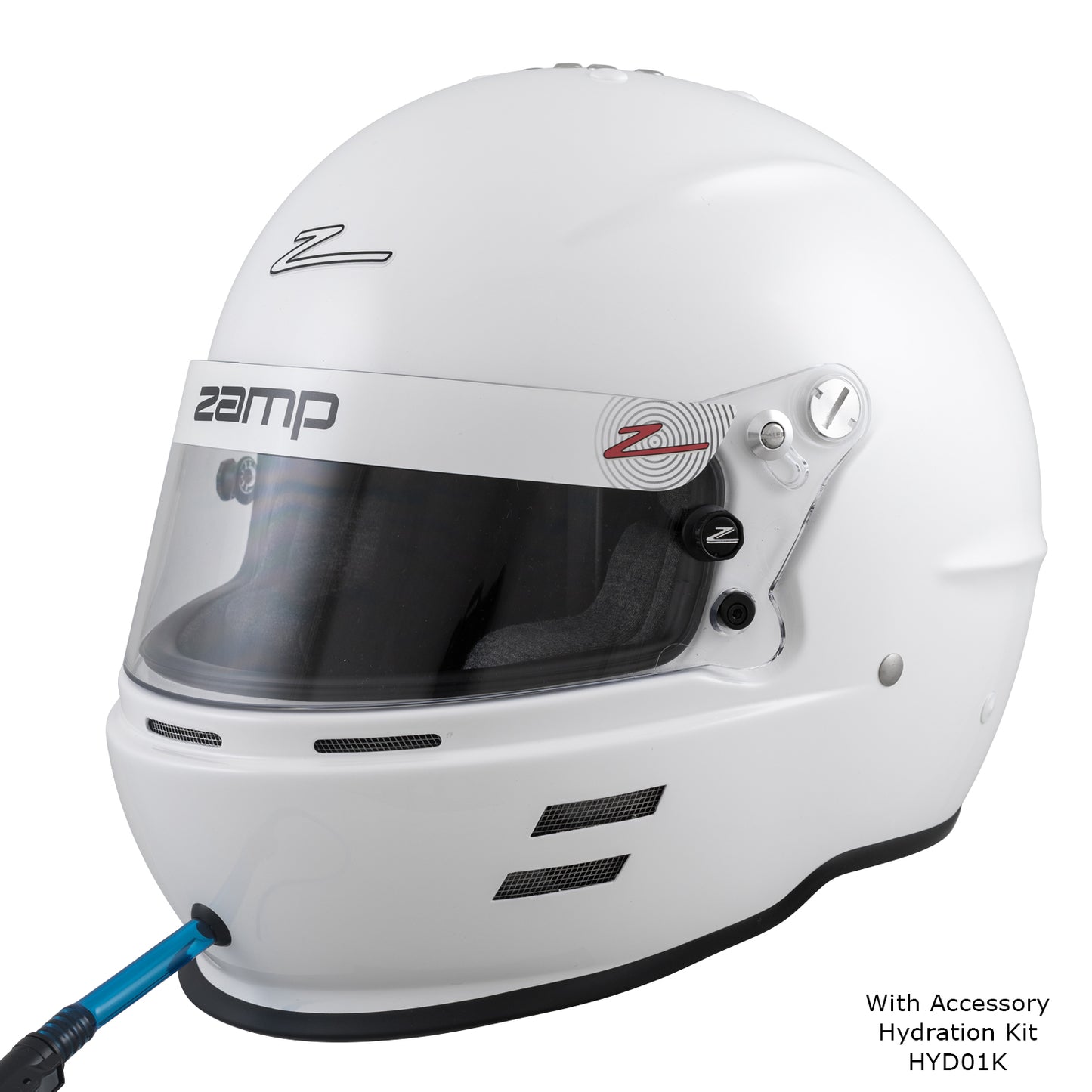 Zamp RZ-60 Aramid SNELL SA2020 Helmet White X-Large