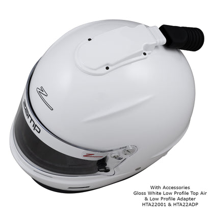 Zamp RZ-60 Aramid SNELL SA2020 Helmet White Large