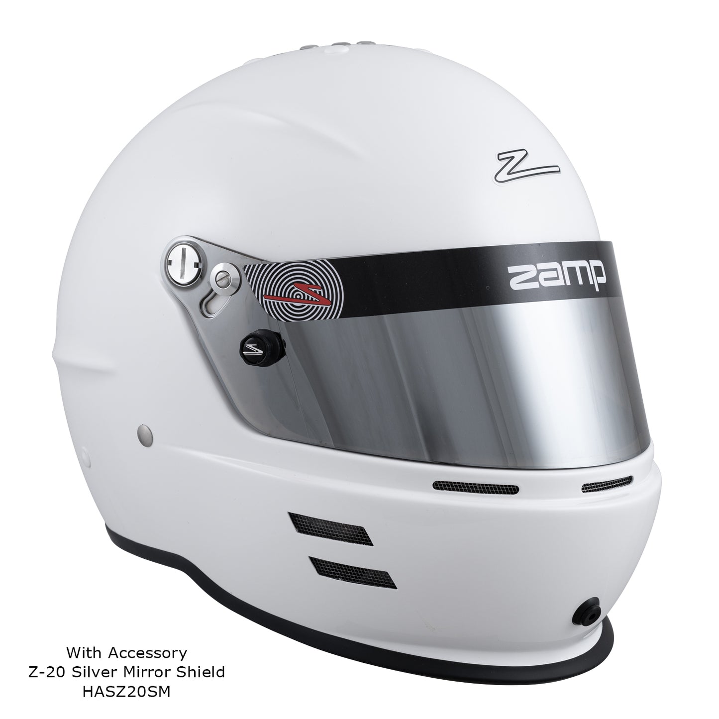 Zamp RZ-60 Aramid SNELL SA2020 Helmet White XX-Large