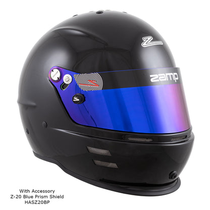 Zamp RZ-60 Aramid SNELL SA2020 Helmet Gloss Black XX-Large