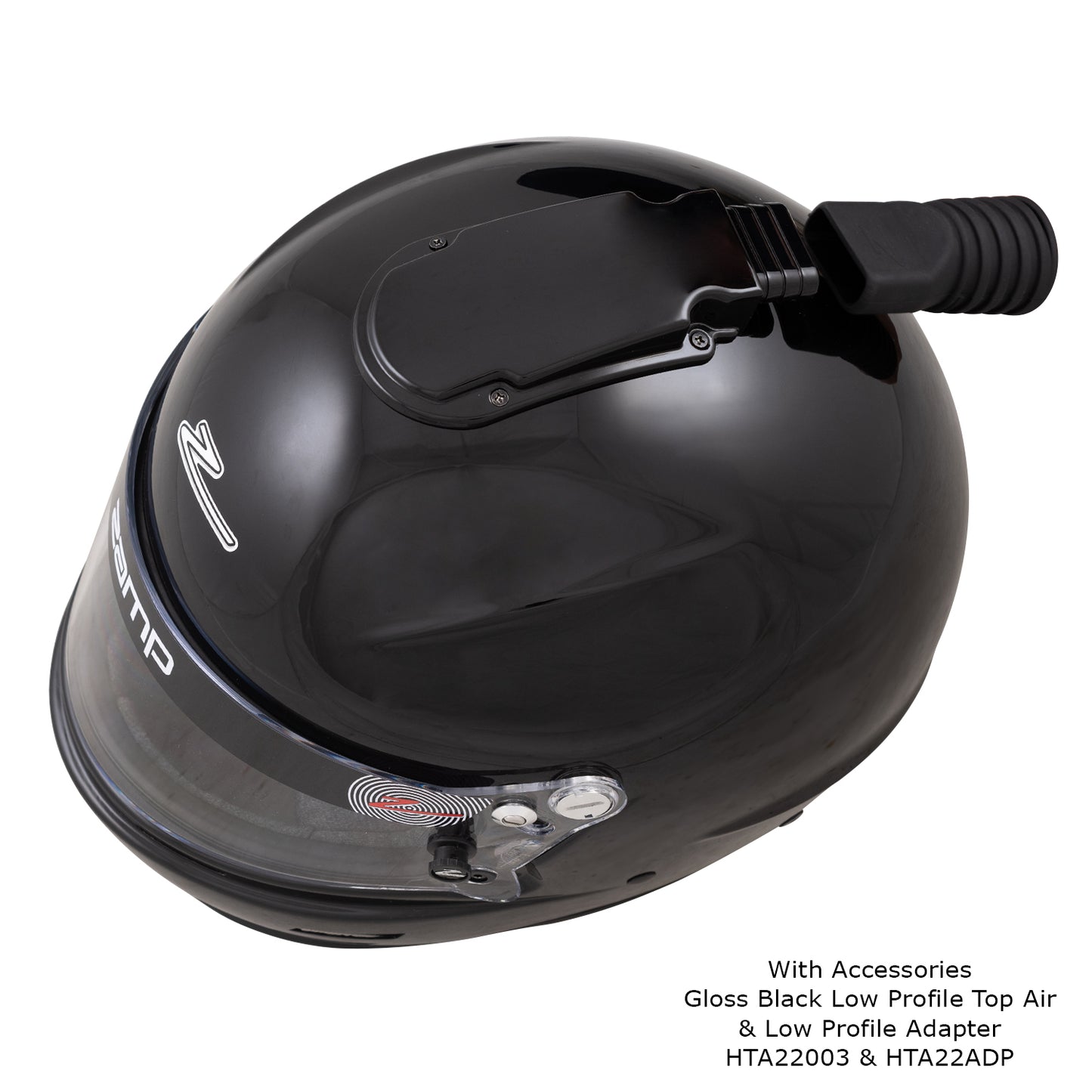 Zamp RZ-60 Aramid SNELL SA2020 Helmet Gloss Black Small