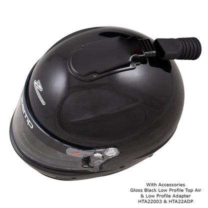 Zamp RZ-60 Aramid SNELL SA2020 Helmet Gloss Black Small