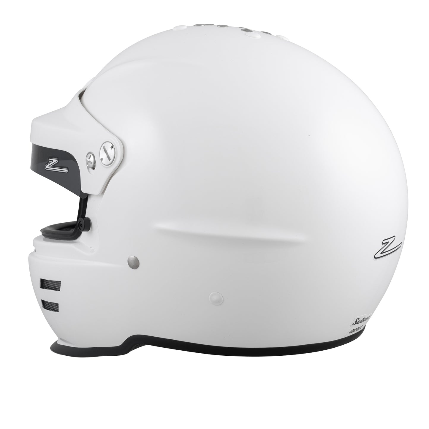 Zamp RZ-60V Visor Aramid SNELL SA2020 Helmet White X-Small