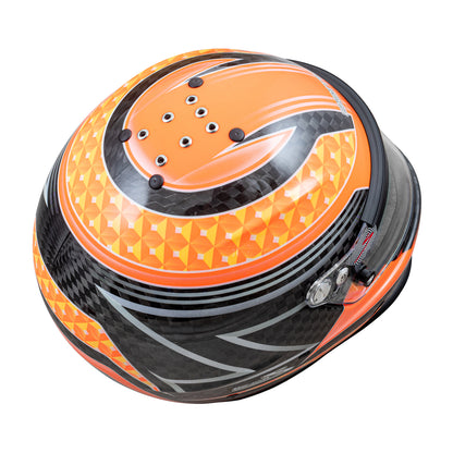 Zamp RZ-65D  Carbon SNELL SA2020 Flo Org/Yel Medium